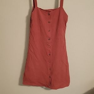 Handmade button down dress